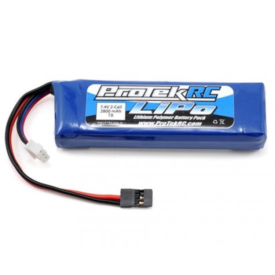 Batterie émetteur ProTek RC LiPo (7,4 V / 2800 mAh) (MT-4, MT-4S, M11X, M12, M12S)